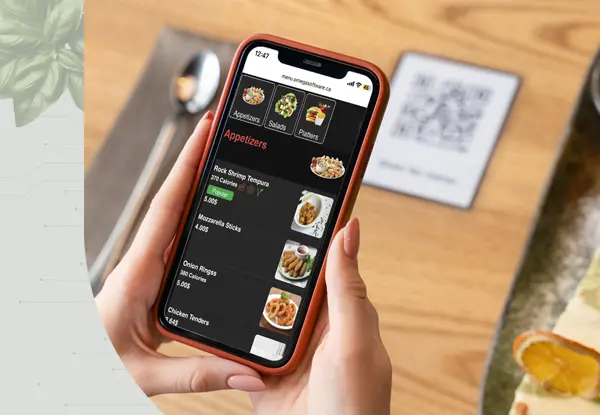 QR Code Digital Menu For Restaurants | Omega Software