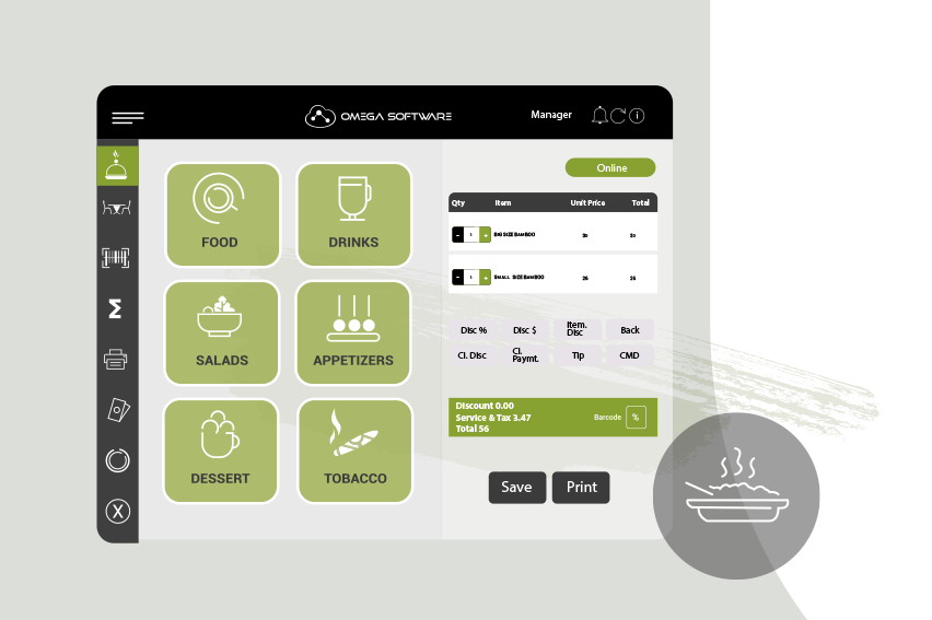 All-In-One POS Solution for Restaurants | Omega Software